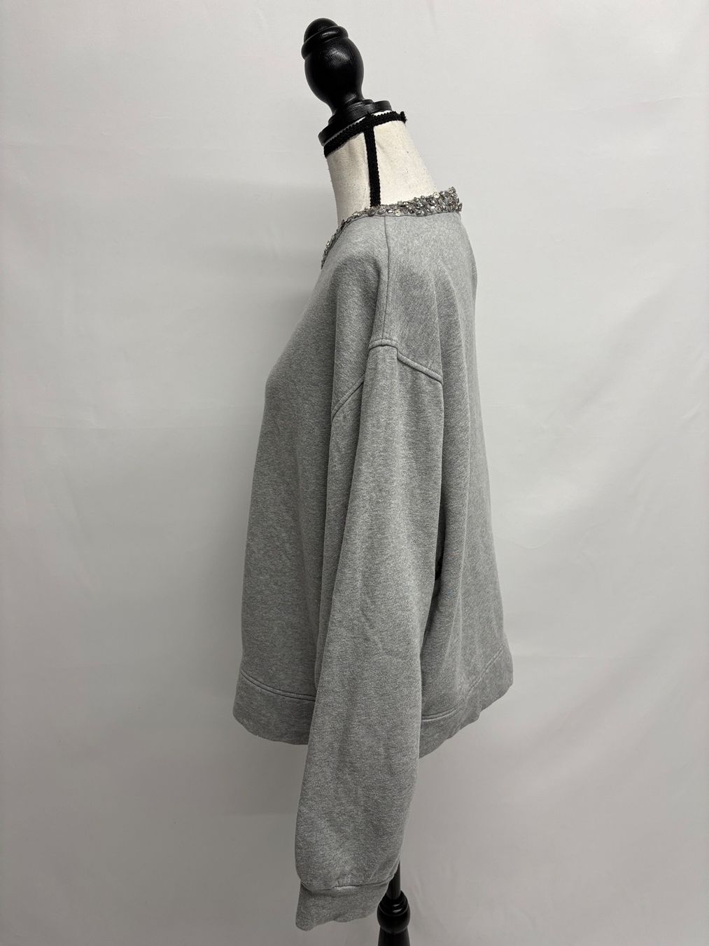 Brax Maglioni & Felpe: Brax Graues Sweatshirt mit Strass Pullover 38 Baumwolle – Nuovo (secondo la descrizione) da Regensdorf venduto da secondchancefashion 4