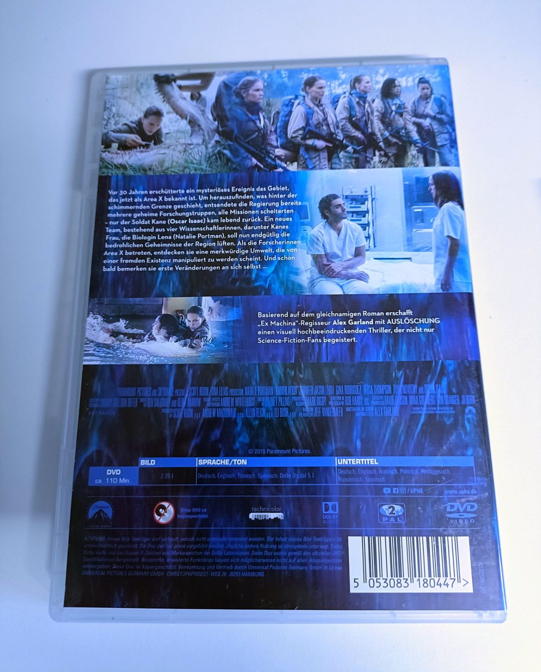 Tutti i DVDs: Auslöschung – Usato da Köniz venduto da Movieportal007 1