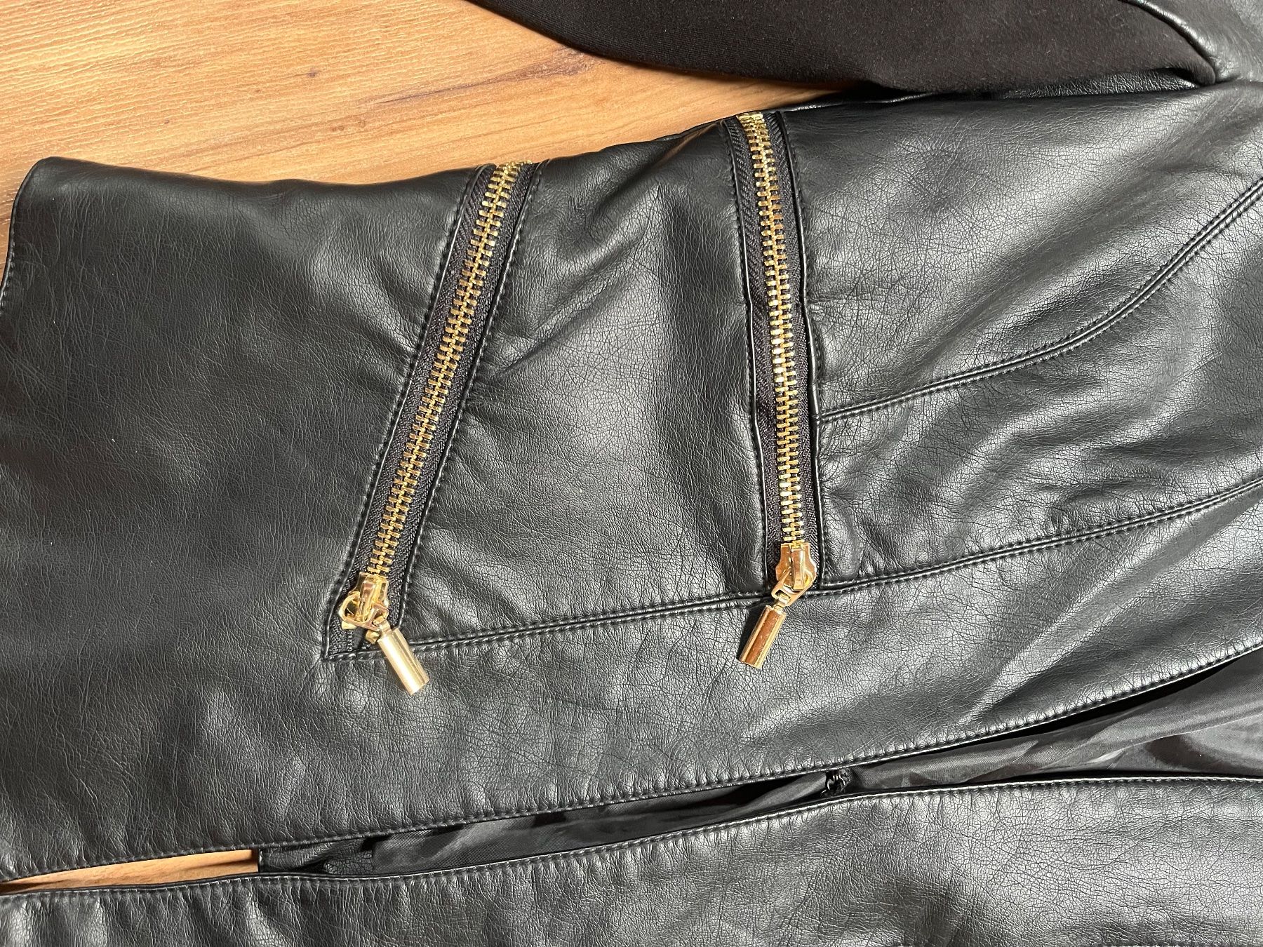 Jacken: Kunstlederjacke schwarz M neu – Neu (gemäss Beschreibung) aus Oberbüren von len_5q92 3