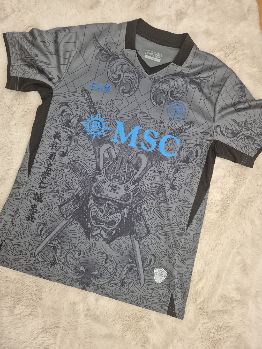 Canottiere & Pantaloni: Maillot Napoli Lukaka Taille L – Usato da Réchy venduto da Sebastien.Zambaz