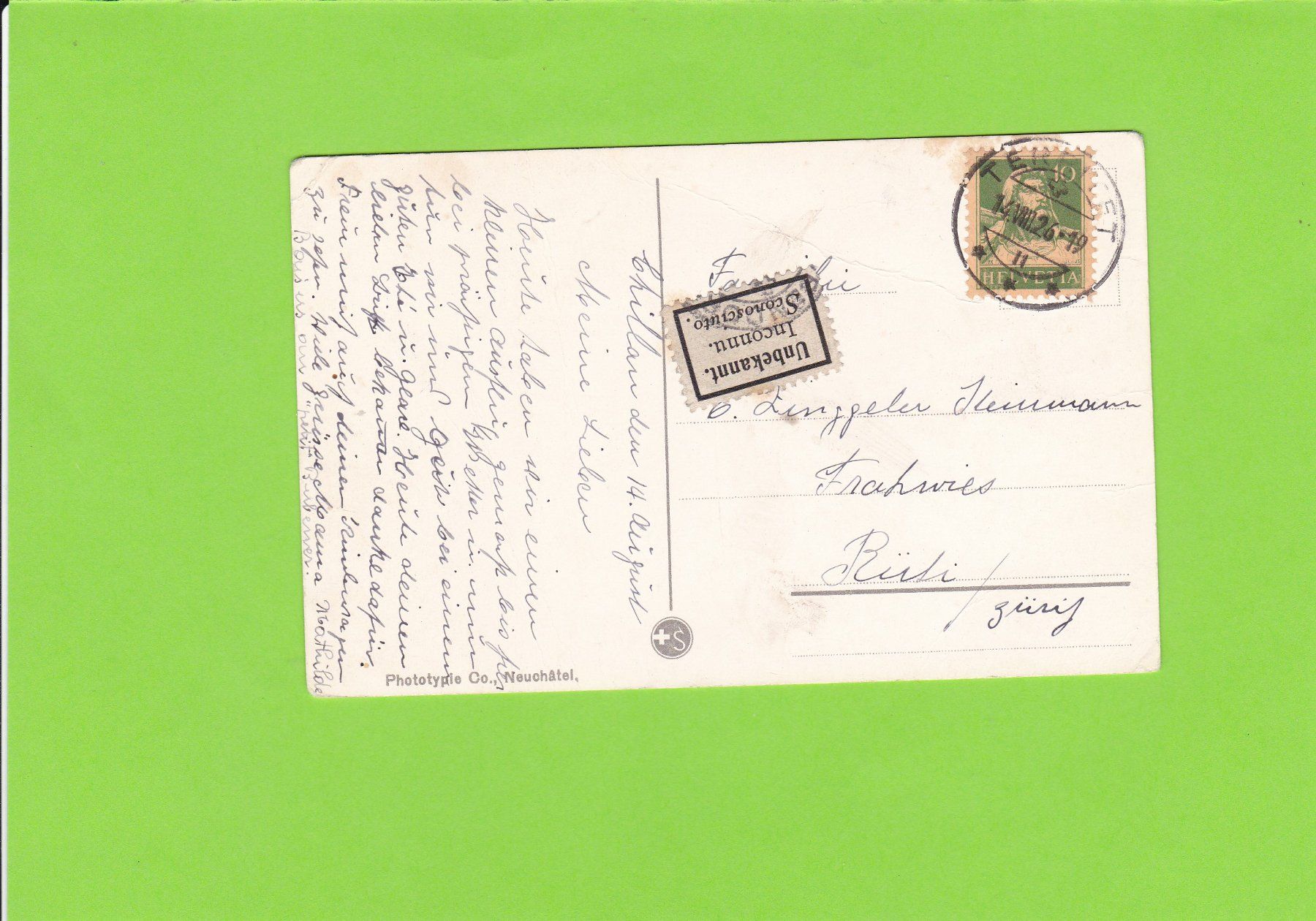 Cartoline postali: Chillon – Usato da St. Peterzell venduto da neckertal 1