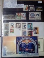 UNO FDC 1990-96 + Marken gest., Weltraum, Freimarken, E-Cept