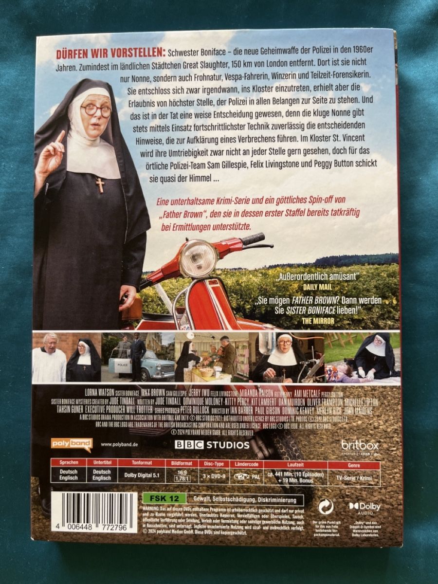 Tutti i DVDs: Sister Bonifice Mysteries – Usato da Haslen AI venduto da GOLD73 1