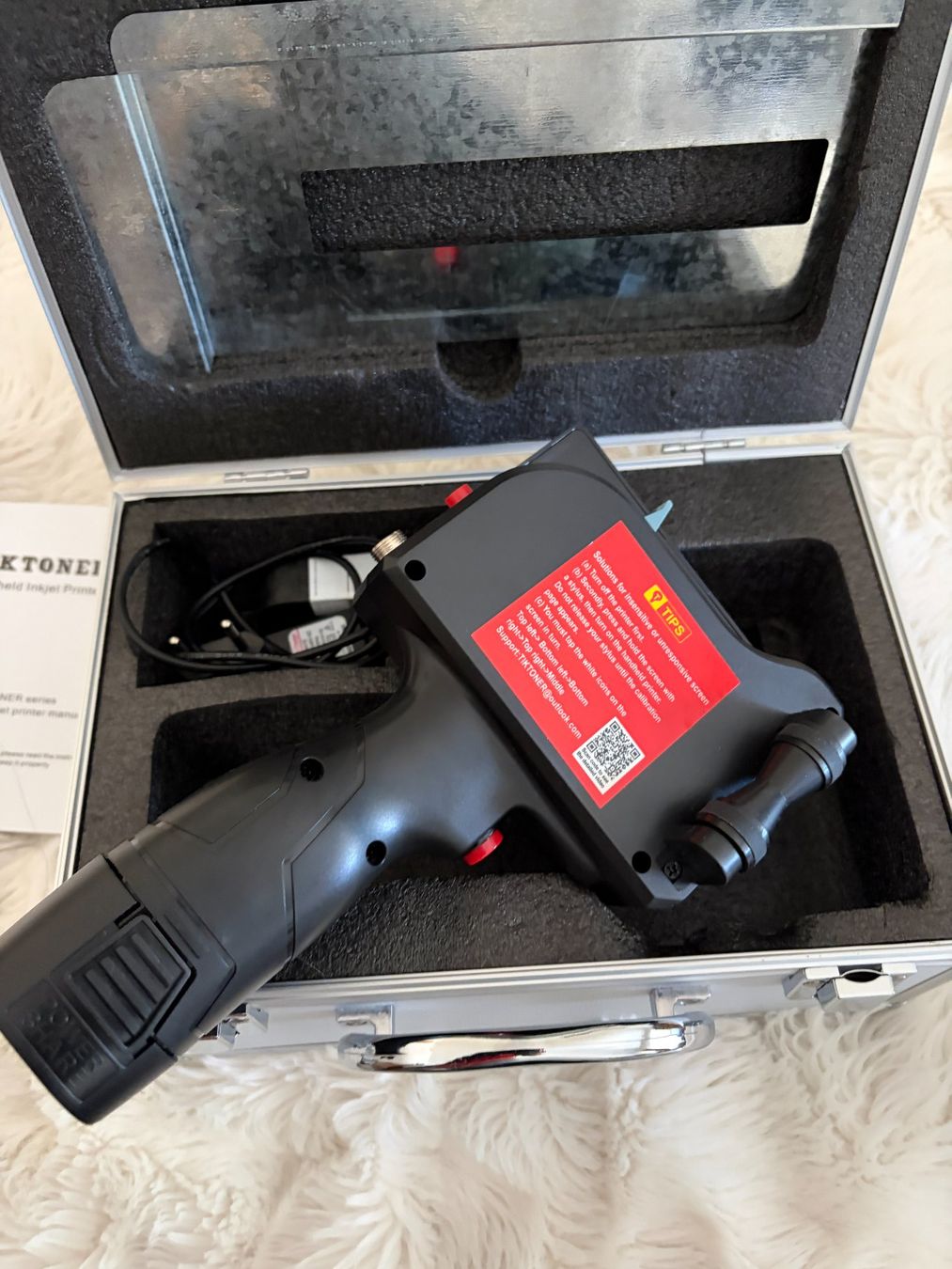 Misurare: TIKTONER Handheld Inkjet Printer - Gebraucht – Usato da Uster venduto da SchniSchna12