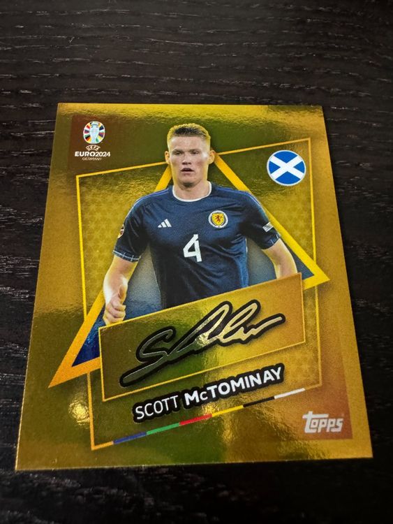 Topps Euro 2024 McTominay SCO SP Gold Kaufen auf Ricardo