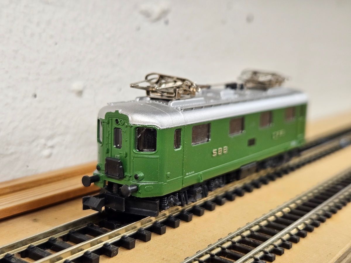 Hobbytrain Modellini di ferrovie: Re 4/4 I Digital spur N – Usato da Gunzgen venduto da luwy 3