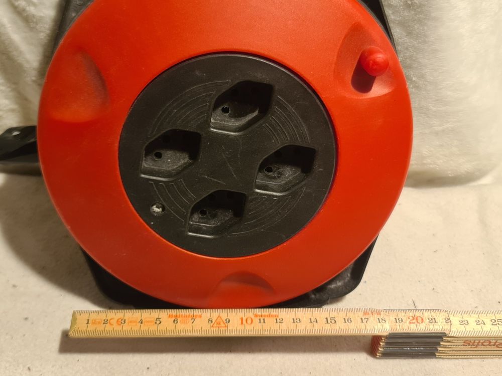 Verlängerungskabel-Reparaturenden 15 A, 125 V – Gelb/Schwarz, 3-polig, Für Werkzeuge & Geräte
