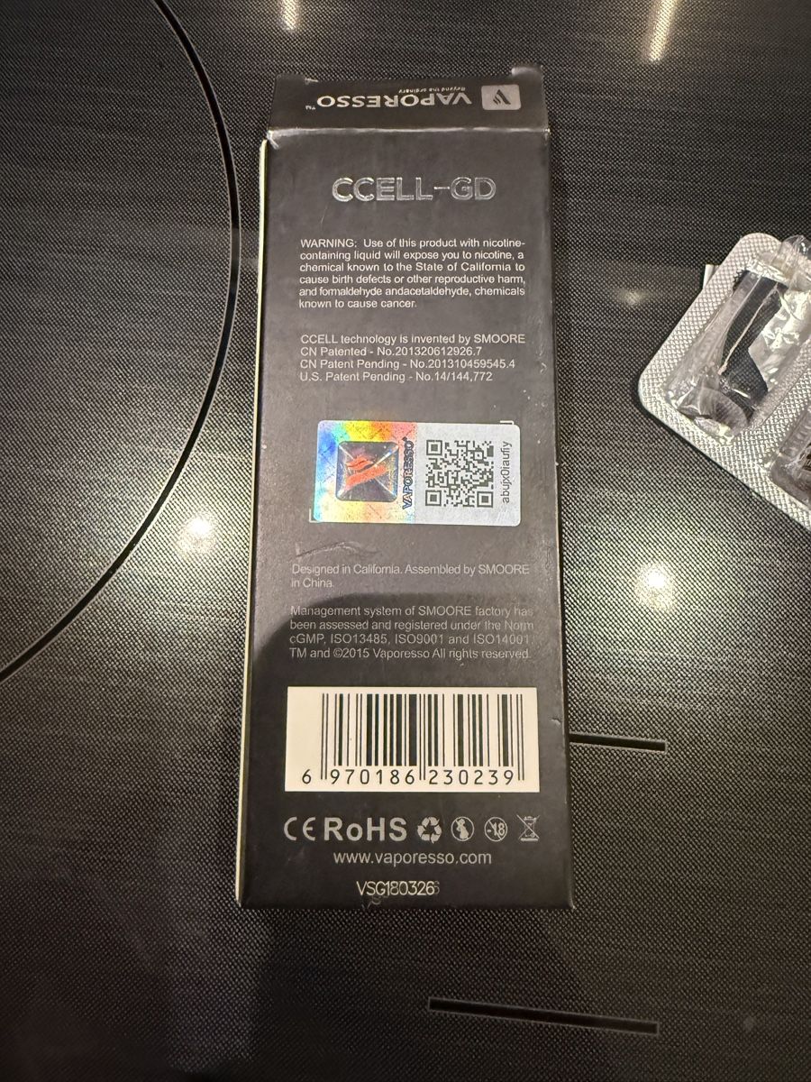 Altri Prodotti per fumatori: CCELL-GD Keramik Coils – Nuovo e nell'imballaggio originale da Luzern venduto da Andrinos 1
