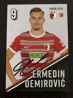 FC Augsburg Autogrammkarte Ermedin Demirovic 22/23 Top!