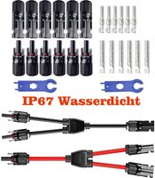 Solar Solarpanel Solarkabel Y-Stecker Photovoltai Stecker