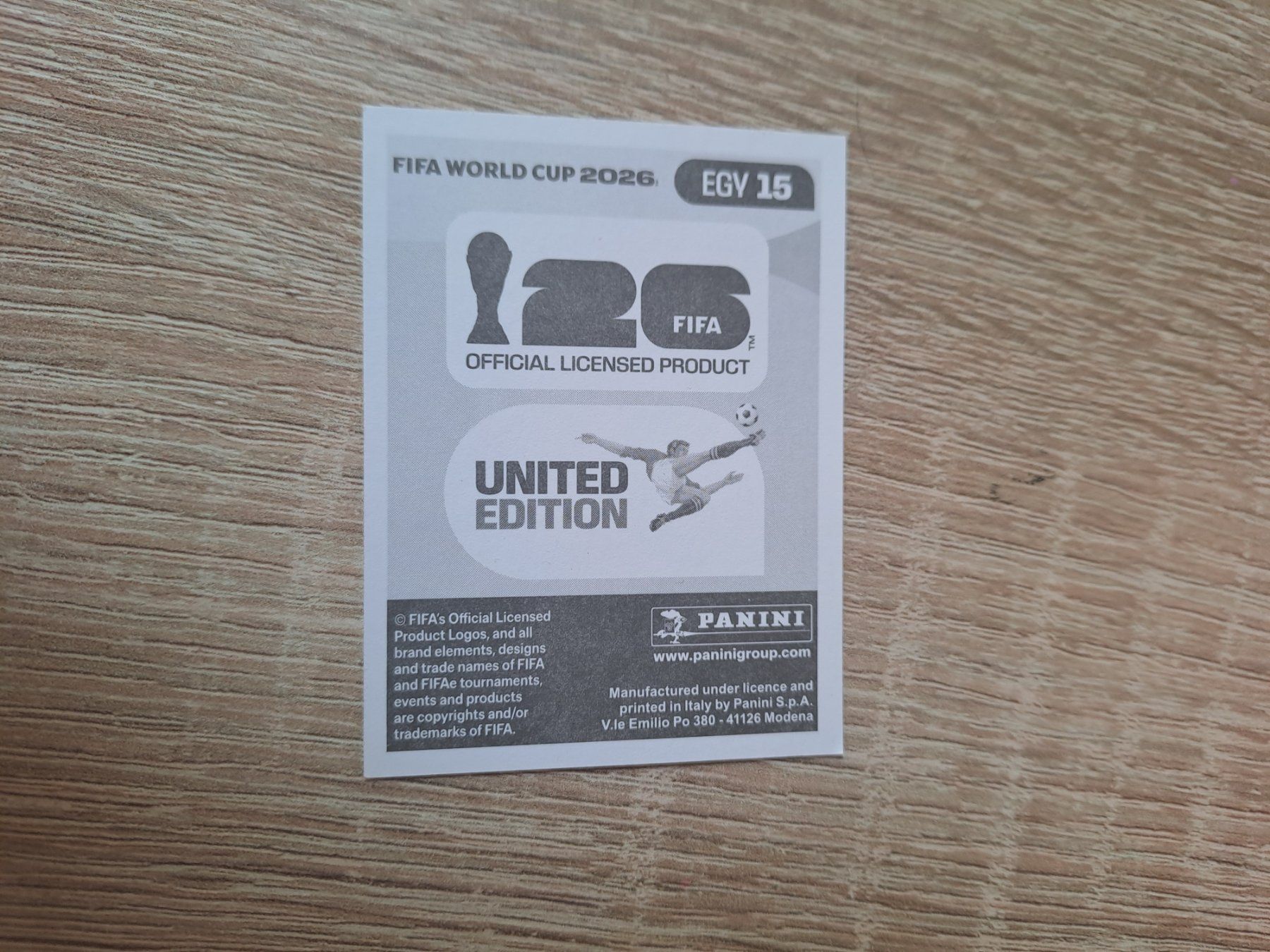 Fifa Sammelbilder & Trading cards: EGY 15 – Neu (gemäss Beschreibung) aus Pratteln von olliw 1