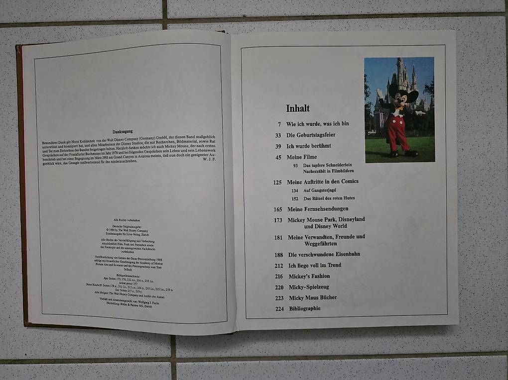 Bücher: Die Entstehung von MICKEYMOUSE – Gebraucht aus Zollikerberg von Doris11362 1