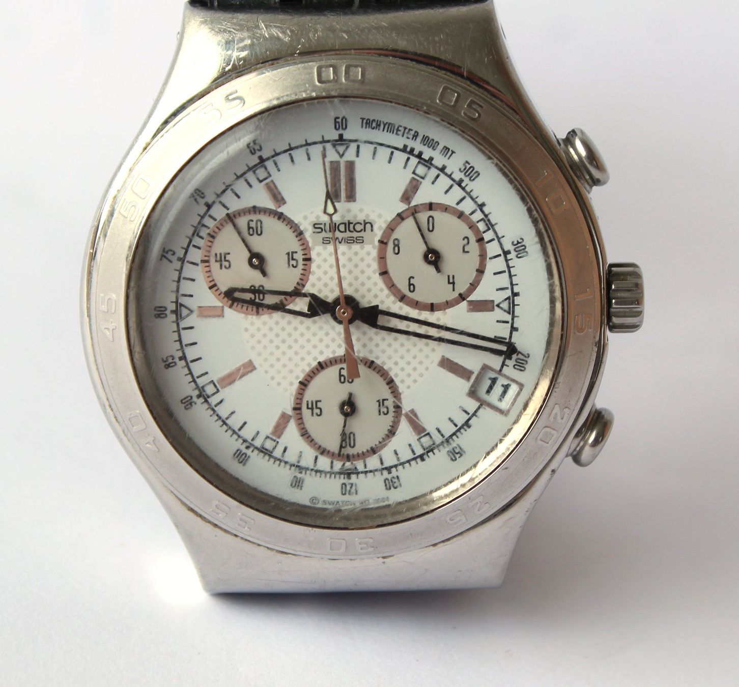 Swatch Orologi: Swatch Irony Chrono Gangleader Flex (YCS457A/B) Quartz 2004 – Difettoso da Zürich venduto da Auctionata