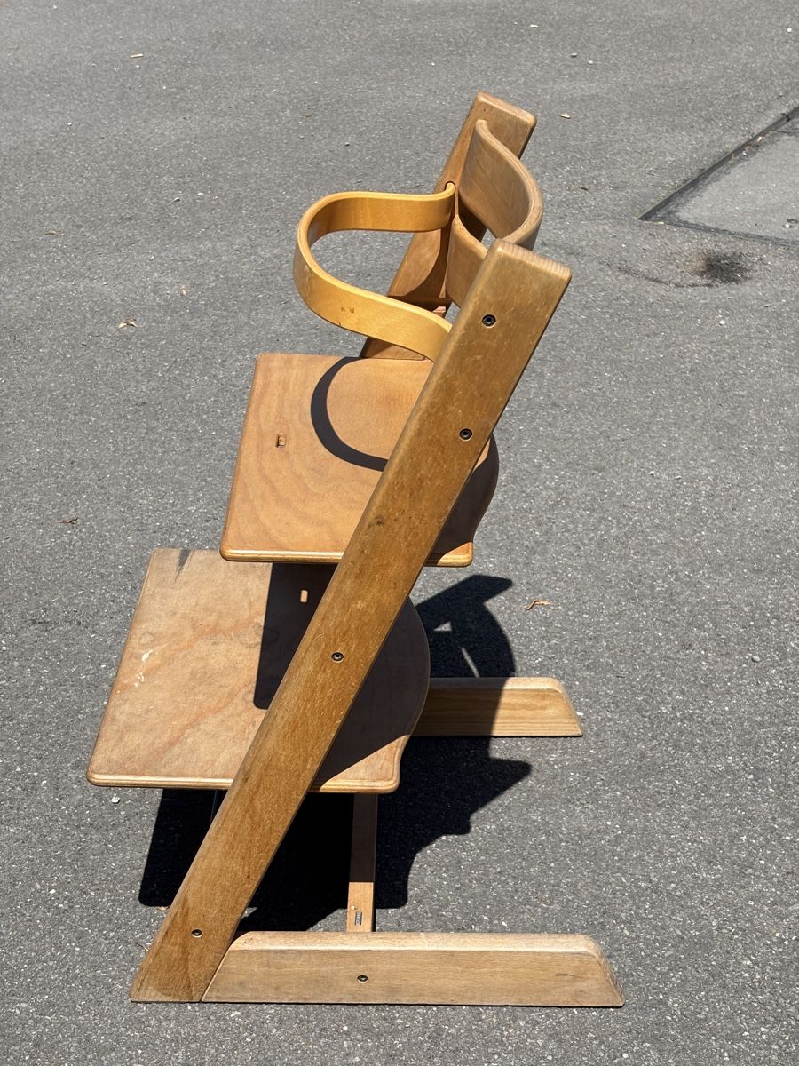 Stokke Seggioloni: Holz Kinderhochstuhl "Tripp Trapp" – Usato da Zuerich venduto da snkempf 3
