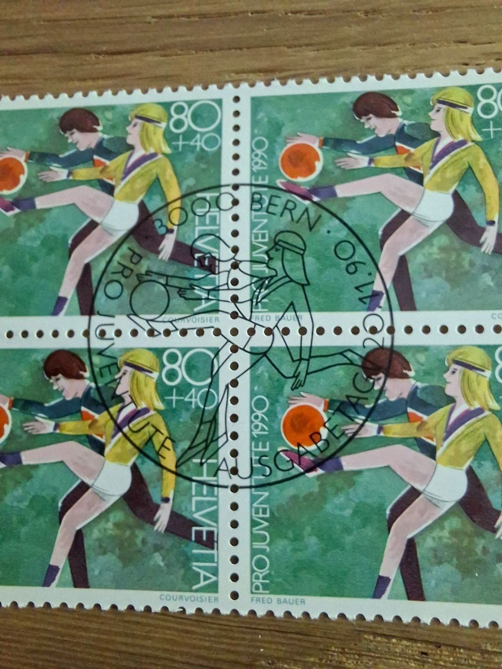Tutti i francobolli: 4er Blocks: Pro Juventute 1990 – Nuovo (secondo la descrizione) da Hinterkappelen venduto da 1399 7