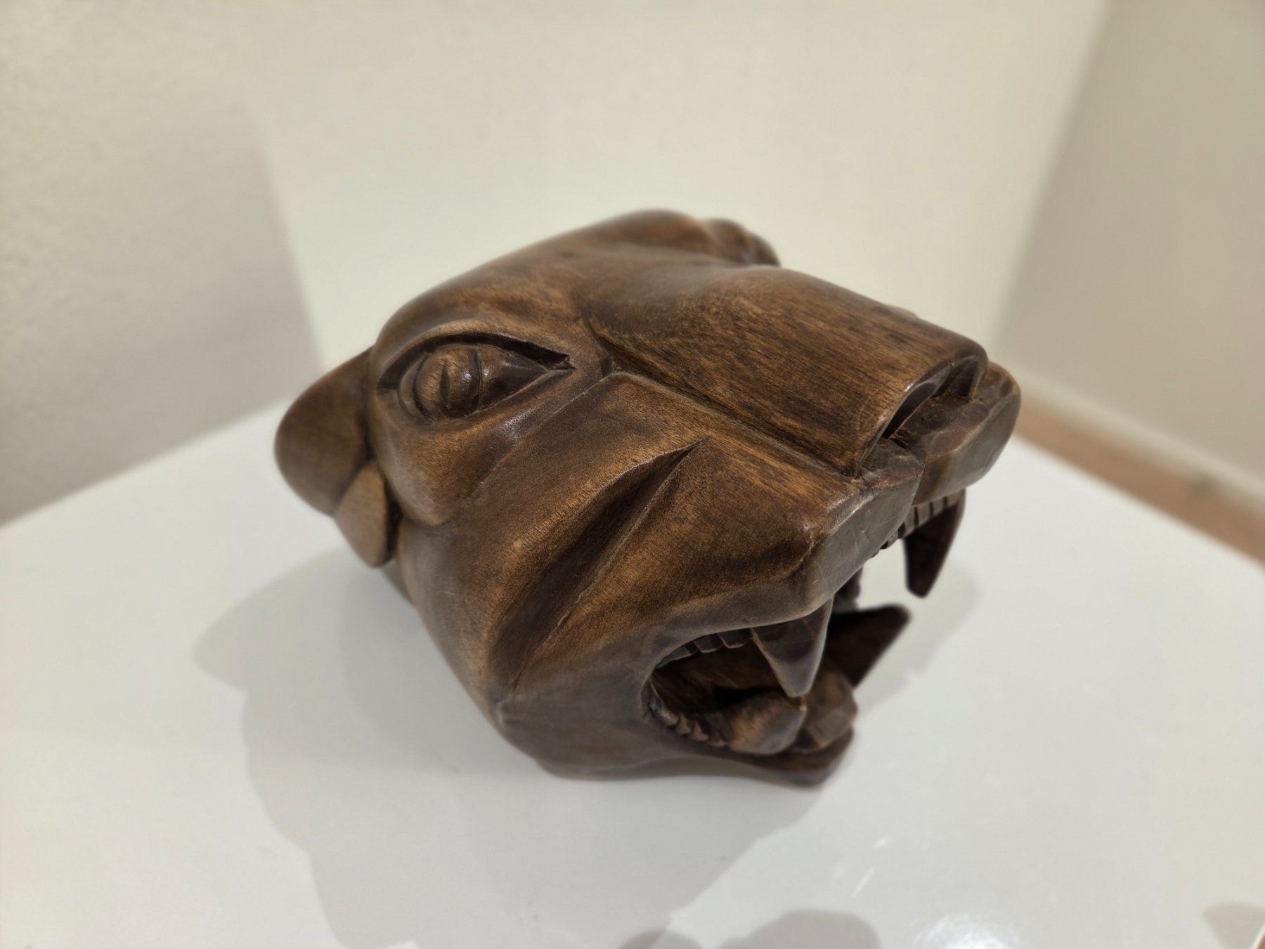 Maschere: Panther Kopf in Holz – Usato da Gersau venduto da pd-design-and-art 4