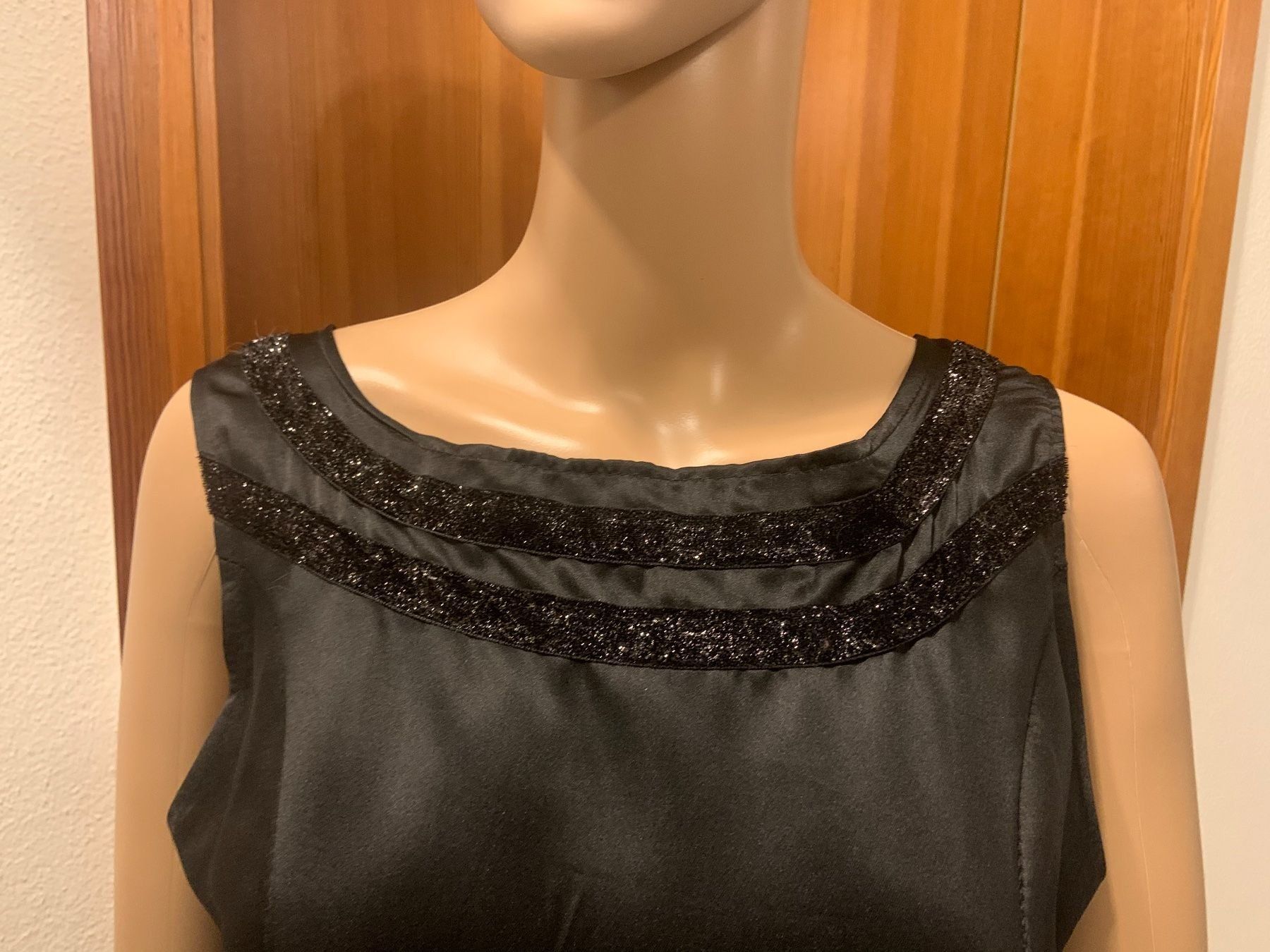 Vestiti: schwarzes Kleid Cocktail Sylvester Abendkleid Gothik – Usato da Oberlunkhofen venduto da dreihaselnuesse 1