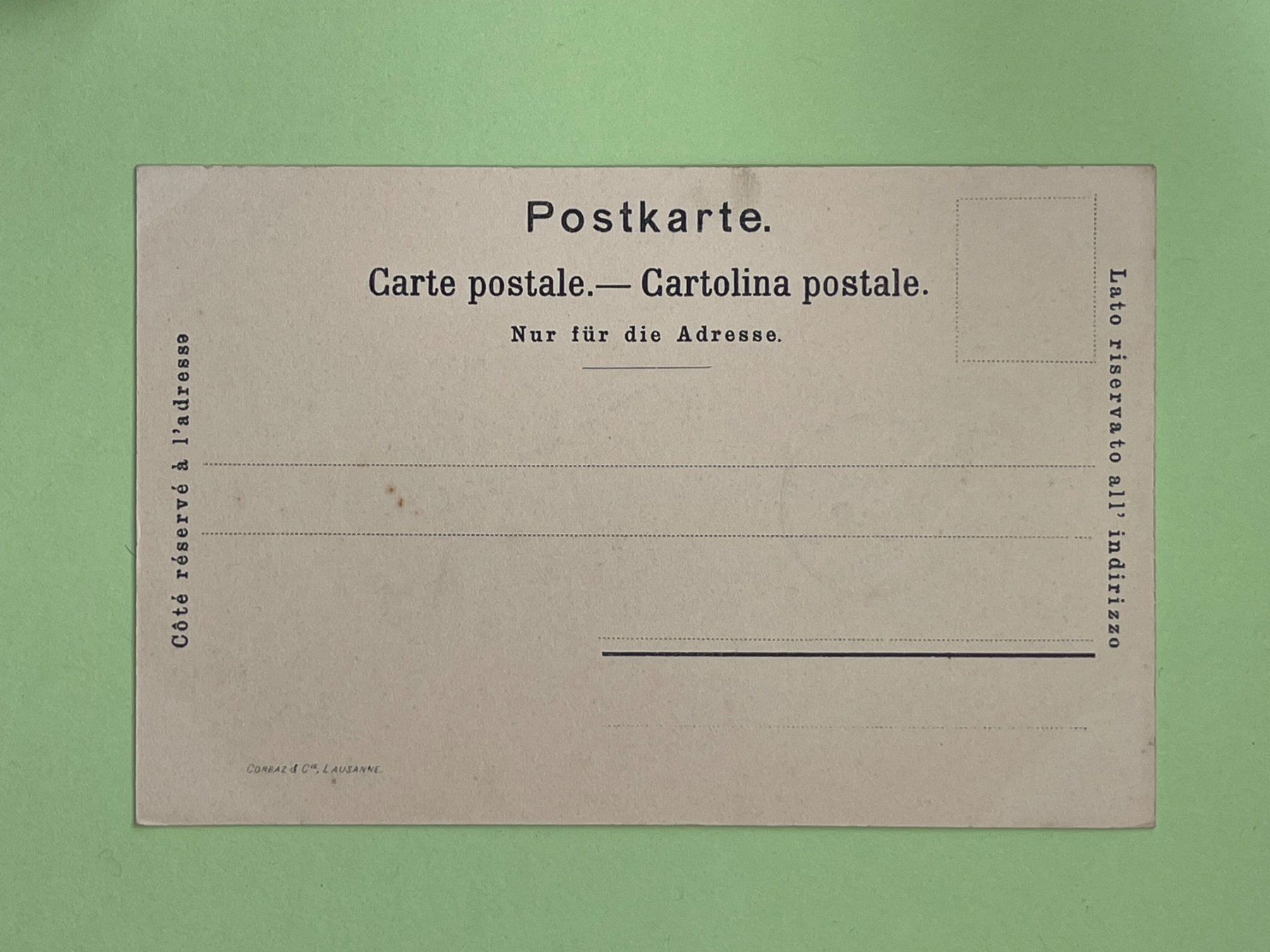 Cartoline postali: Lausanne, Villa du Signal – Usato da Steg VS venduto da _vinci_ 1