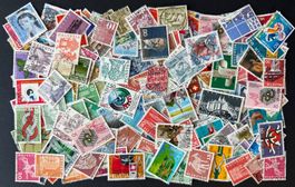 Briefmarken Schweiz (200 Stück), Top Qualität