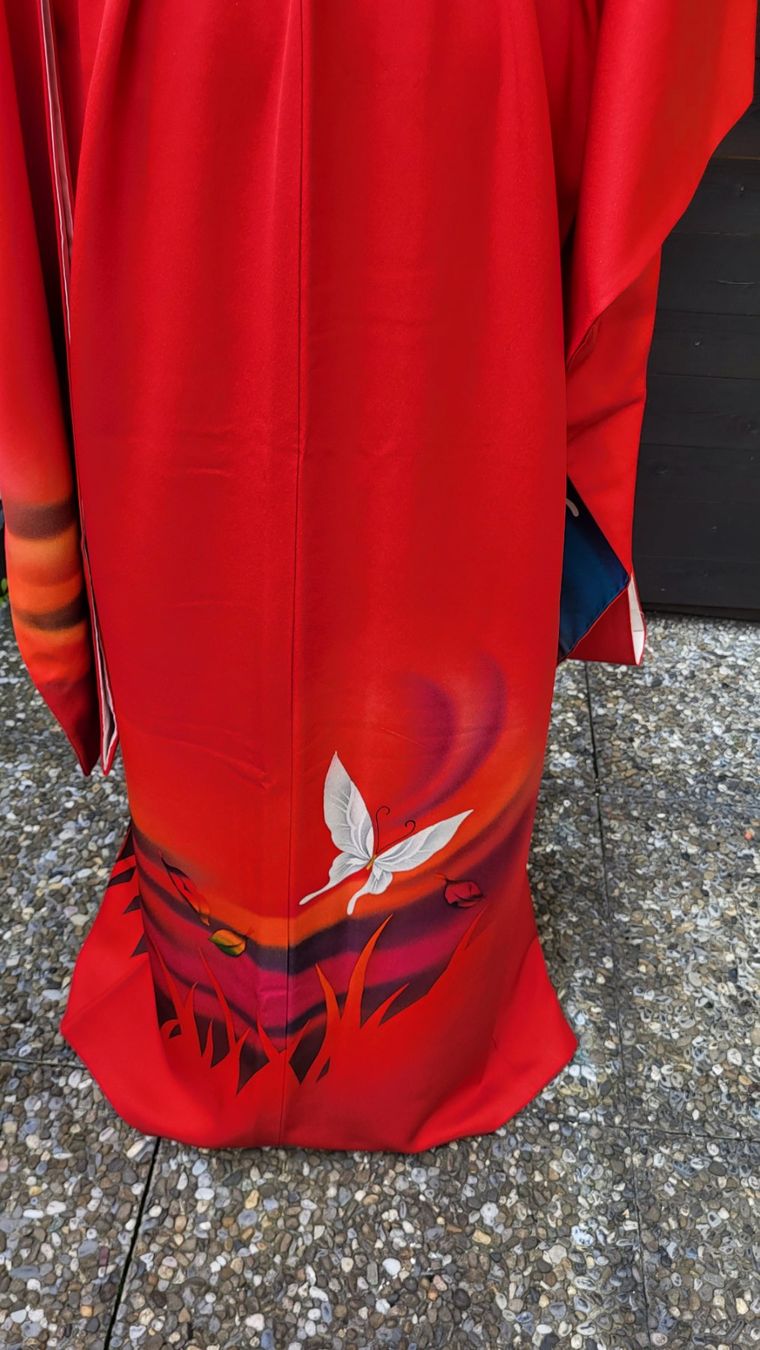 Kimono: Kimono red – Nuovo (secondo la descrizione) da Fribourg venduto da VictoriaShop7 8