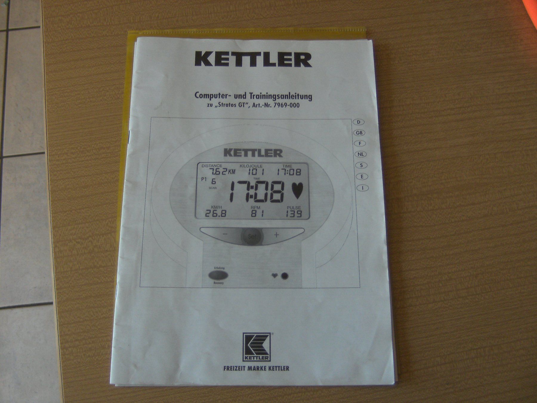 Kettler Vélos d'appartement: Kettler Heimtrainer – D'occasion à Rüti ZH par Kaeti2 5