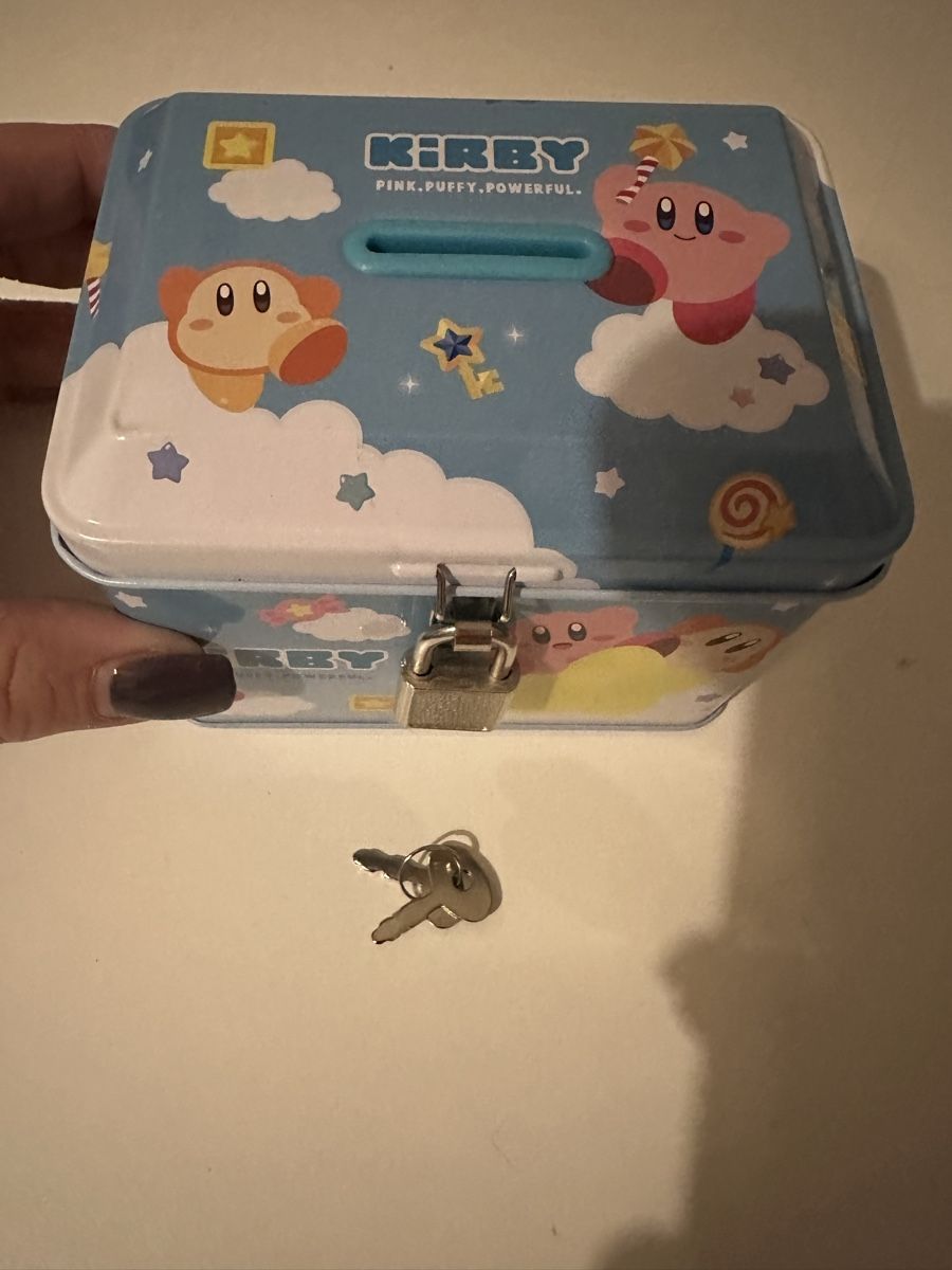 Spardosen: Salvadanaio Kirby Nintendo con lucchetto – Neu und originalverpackt aus Mendrisio von ketolin 1