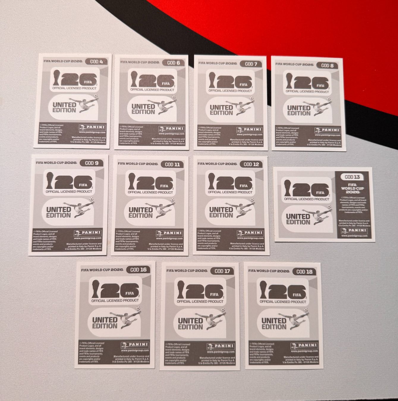 Panini Carte collezionabili: Panini WM 2026 Sticker - DR Kongo Lot – Nuovo (secondo la descrizione) da Oberwil BL venduto da Chelsea26 1