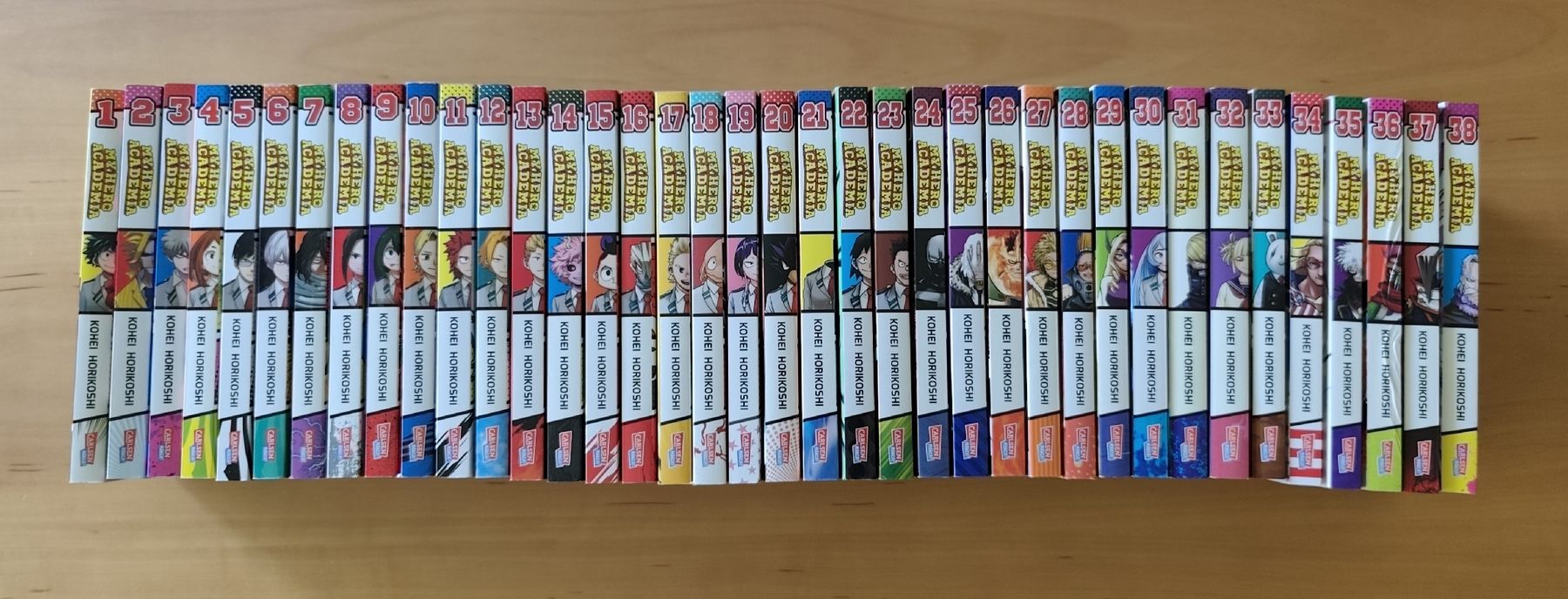 Fumetti: MY HERO ACADEMIA Comics Bände 1-38 – Nuovo (secondo la descrizione) da Oberweningen venduto da Metztli 1