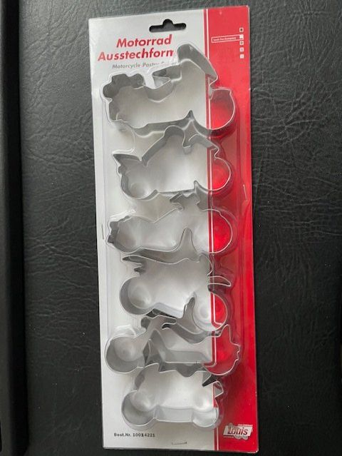 Backformen: Guetzliausstecher Motorrad / Töff – Neu und originalverpackt aus Neuenkirch von rofolo
