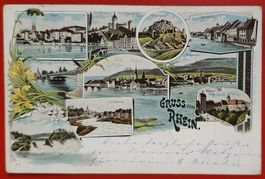 Gruss vom Rhein 1899