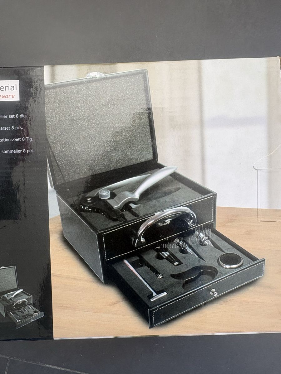 Apribottiglie & Tappi per chiusura: Sommelier Set , NEU – Nuovo e nell'imballaggio originale da Obbürgen venduto da bugi6868 1