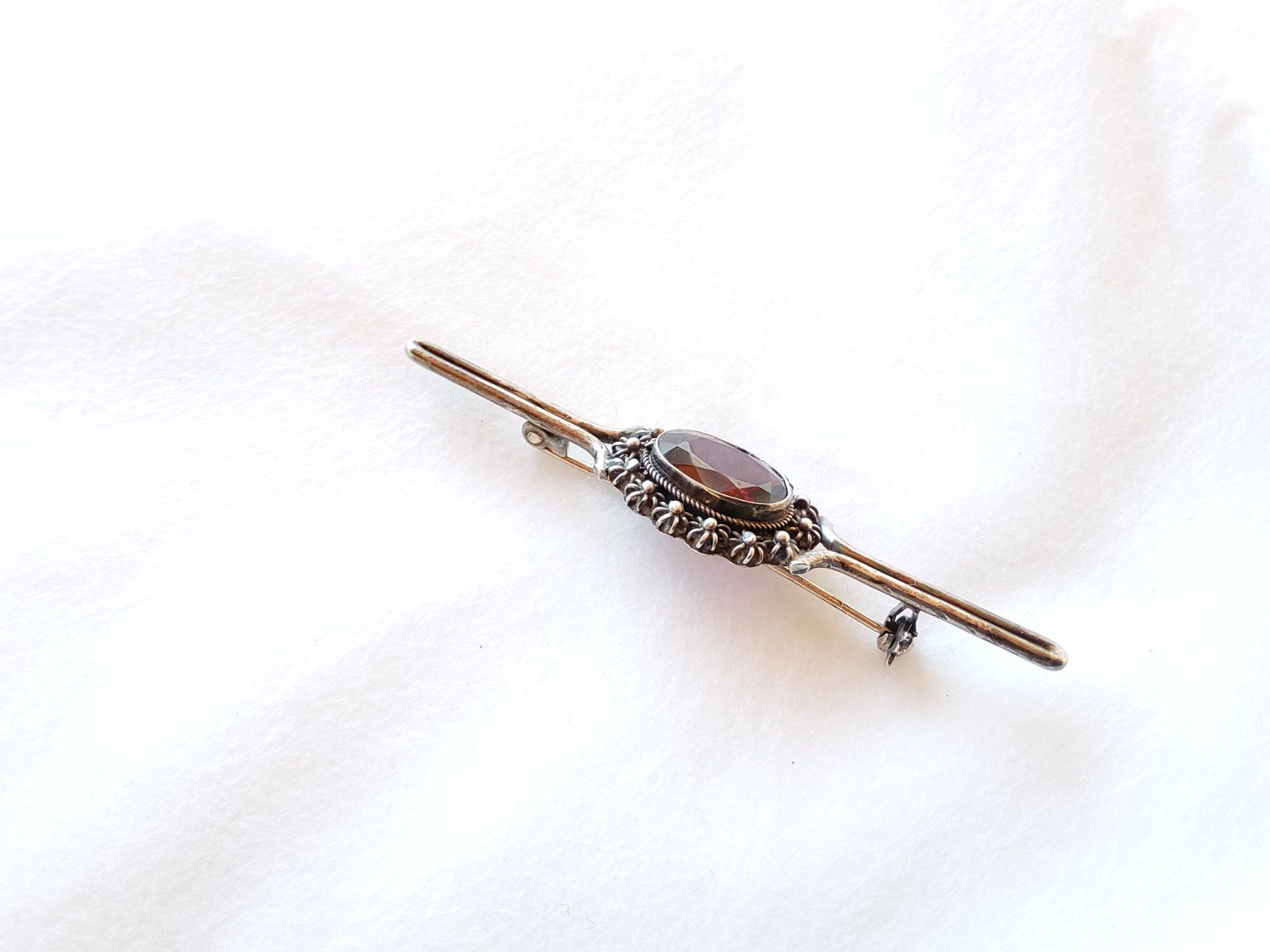 Spille & Fermagli: Ancienne broche en argent 800 – Usato da Malleray venduto da lafoirfouille 2