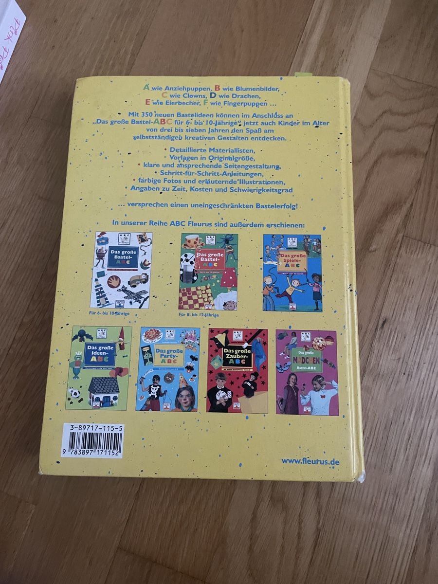 Libri: Bastelbuch ABC Fleurus – Usato da Zürich venduto da estela22 2