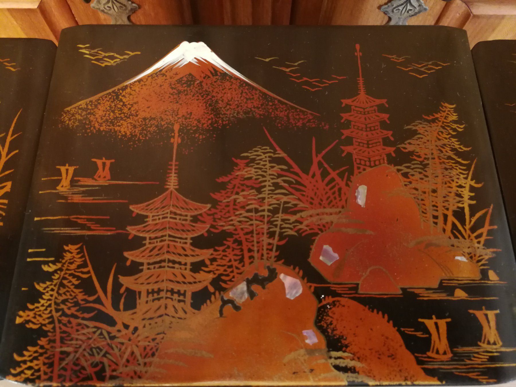 Spieldosen: Schmuckkasten Japanischer, Spieldose, Schm.dose, Schatulle – Gebraucht aus Wagenhausen von Simbad 4