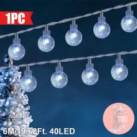 6m LED Lichterkette Kugeln für Party Deko Weihnachten