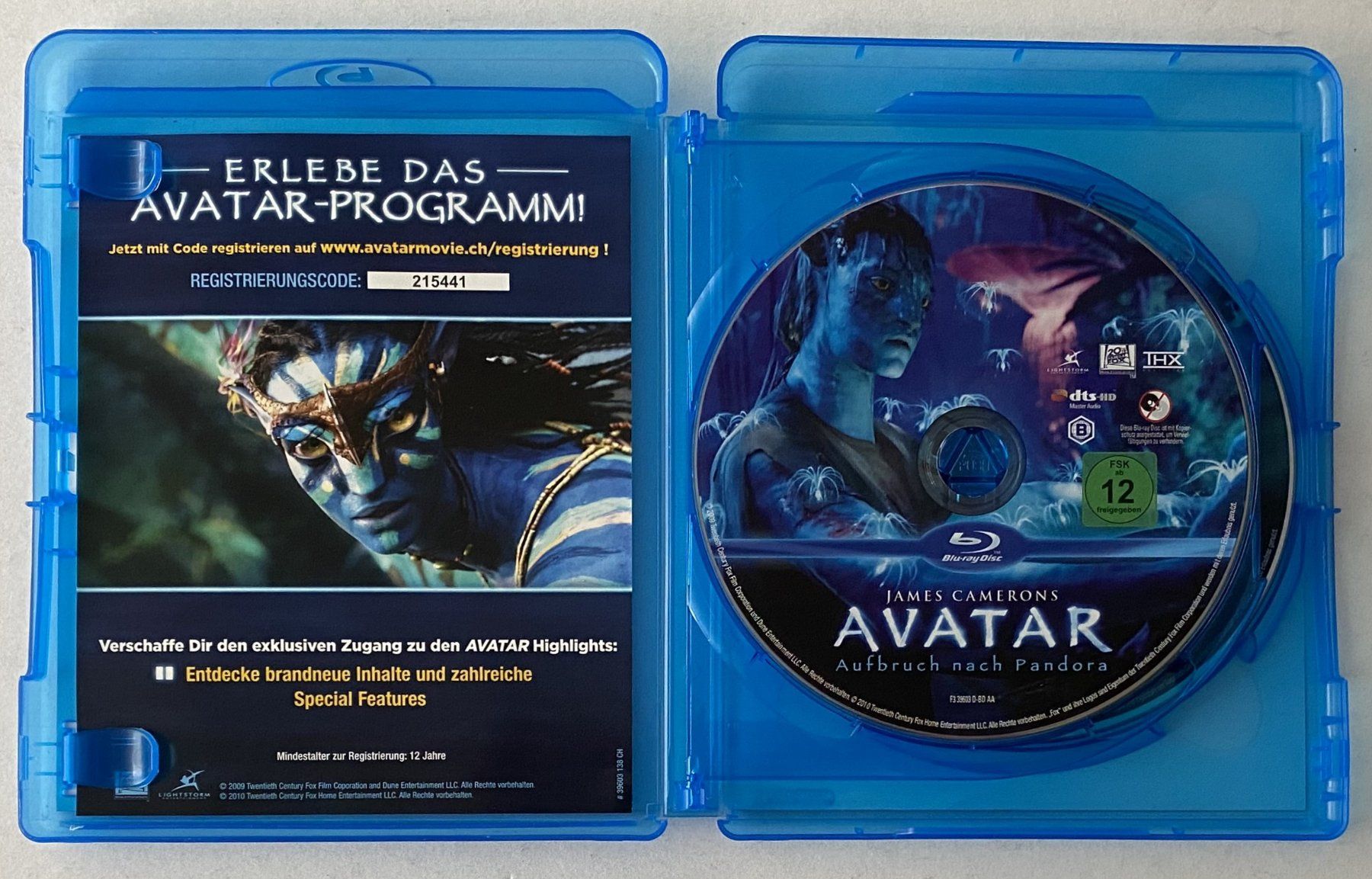 Tutti i DVDs: Avatar, Aufbruch nach Pandora – Usato da Flums venduto da Asquillo 3