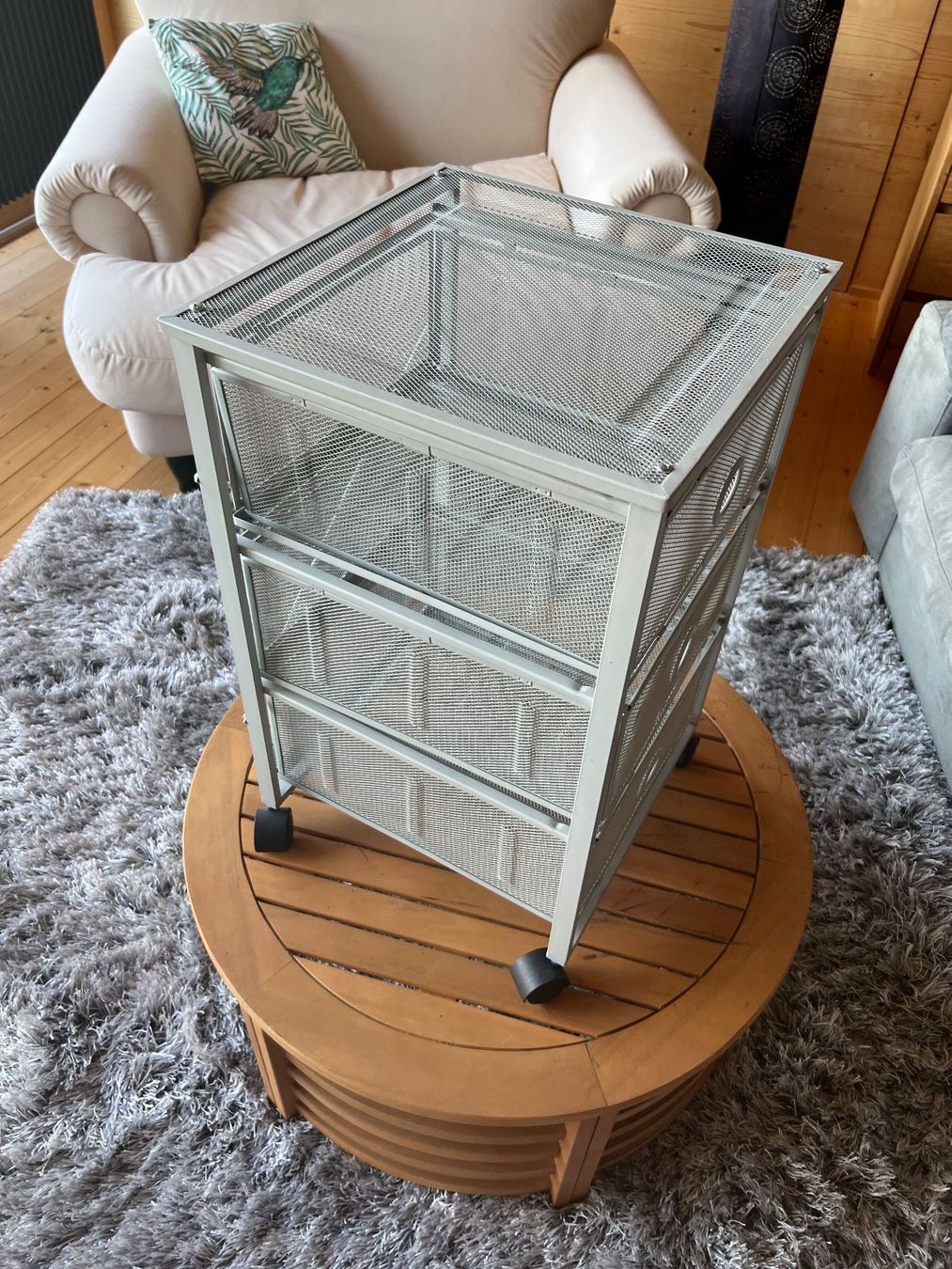 Ikea Banconi: Rollcontainer Metall, 3 Schubladen, grau (IKEA) – Usato da Merzligen venduto da Paxi01 1