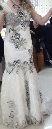 Abendkleid Weiss