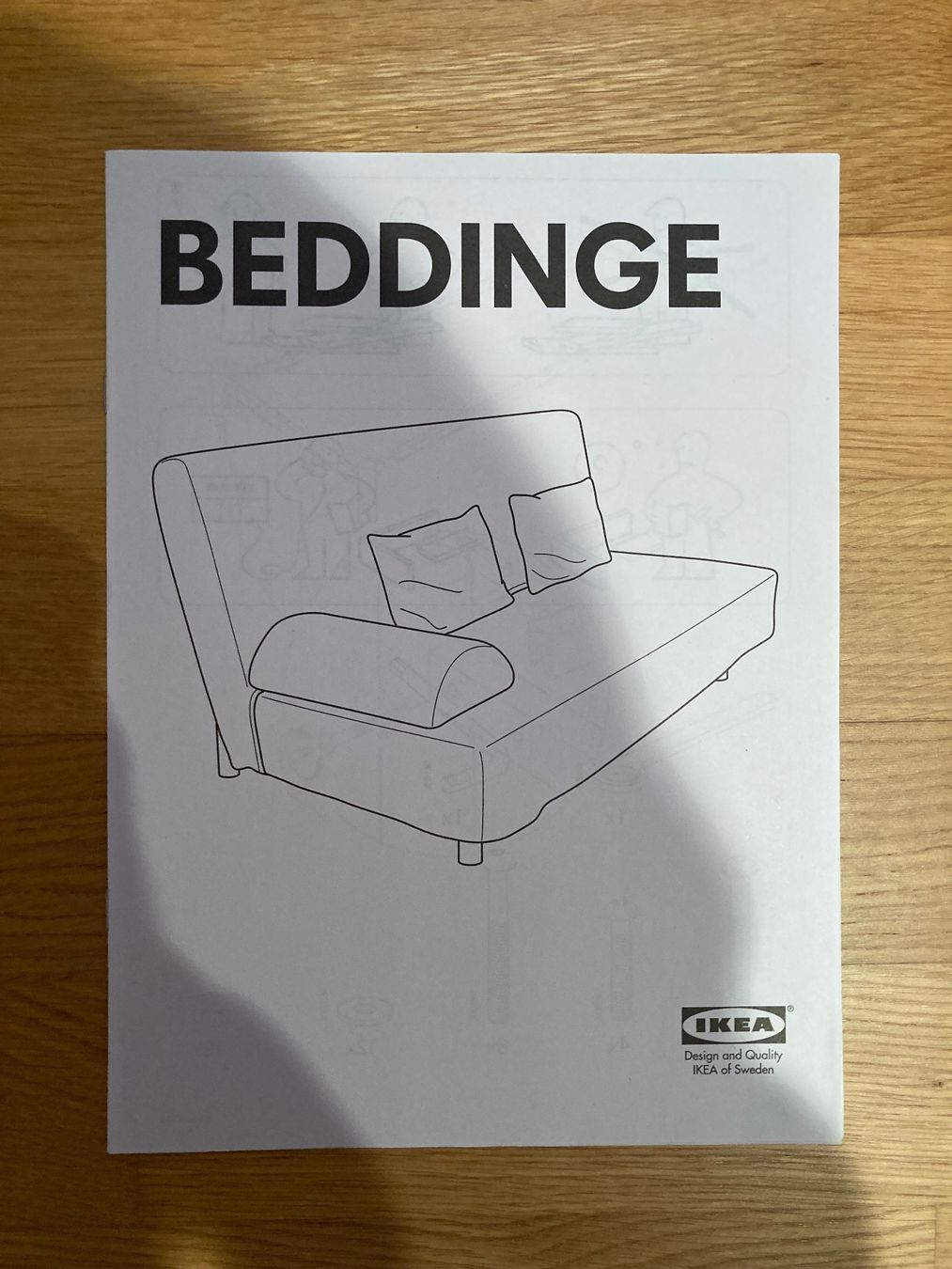 Ikea Divani: IKEA Beddinge Schlafsofa inkl Bettkasten – Usato da Wettswil venduto da FloriDa2009 4