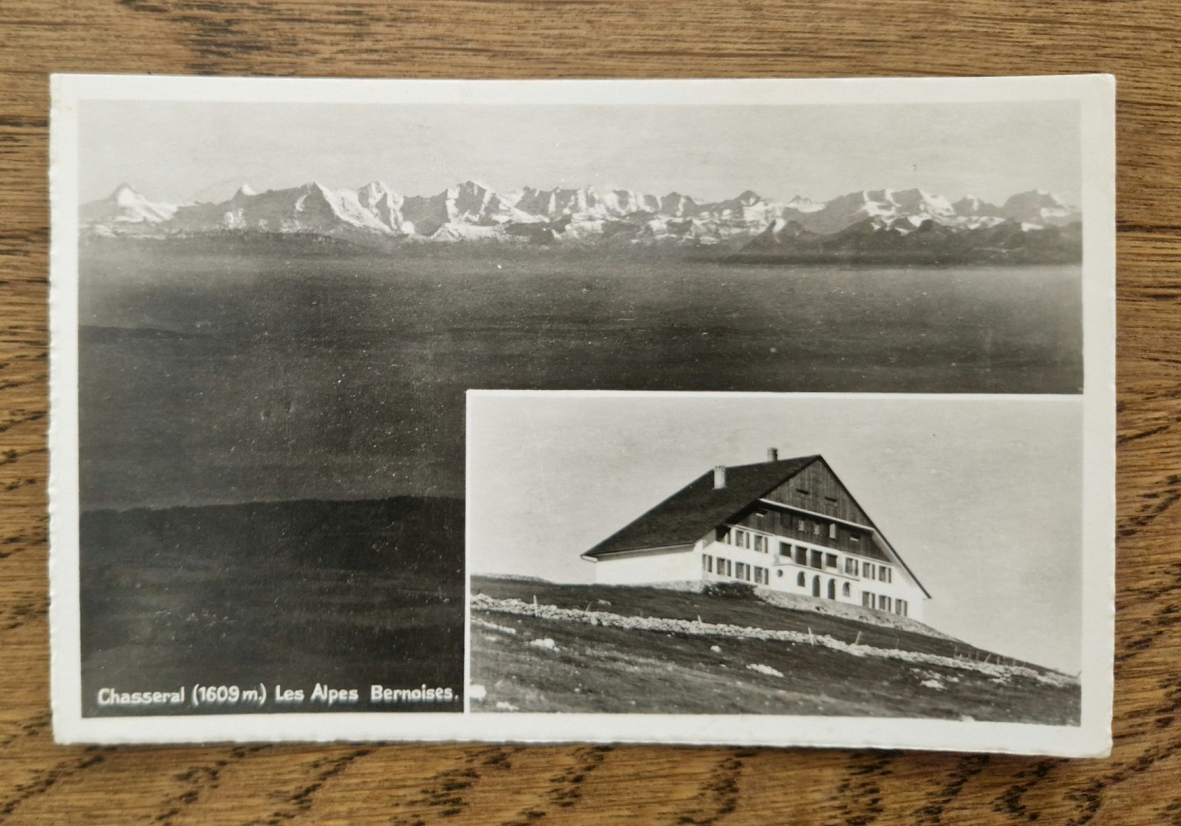 Cartoline postali: Hotel Chasseral 1948 – Usato da Ebikon venduto da Donar50