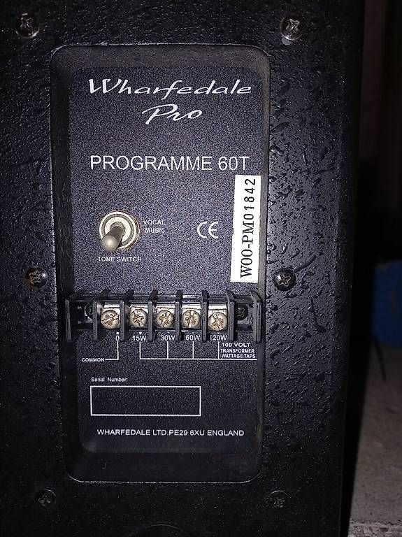 Casse acustiche: Lautsprecher Boxen Wharfedale Pro Programme 60T – Usato da Kriens venduto da wam-ho6 2