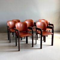 8er Set Armlehnstühle Bridge Chair von Bruno Rey