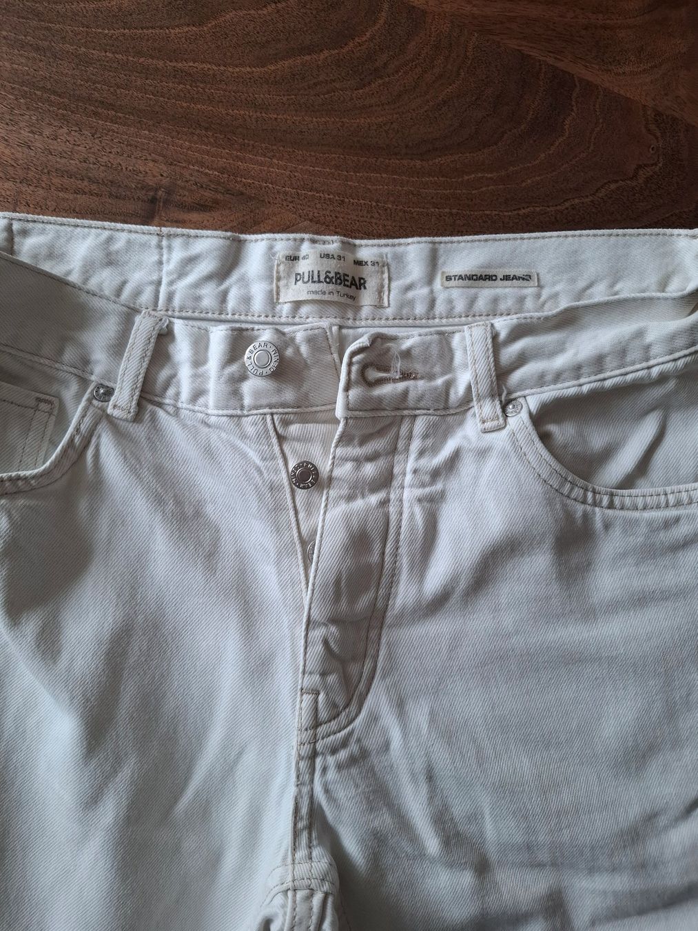 Pull&Bear Jeans: Pull&Bear Hose Jeans hellbeige, Grösse EUR 40 – Usato da Wollerau venduto da Dansada 2