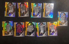 Topps Chrome Juventus Turin IL Futuro Insert Komplettes Set