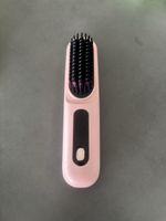 Brosse chauffante céramique cheveux courts