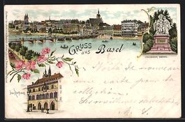 Litho Basel, Strassburger Denkmal, Ratha