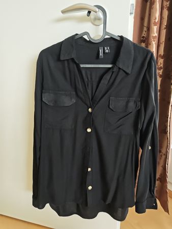 Schwarzes Vero Moda Hemd Grösse M wie neu - nie getragen