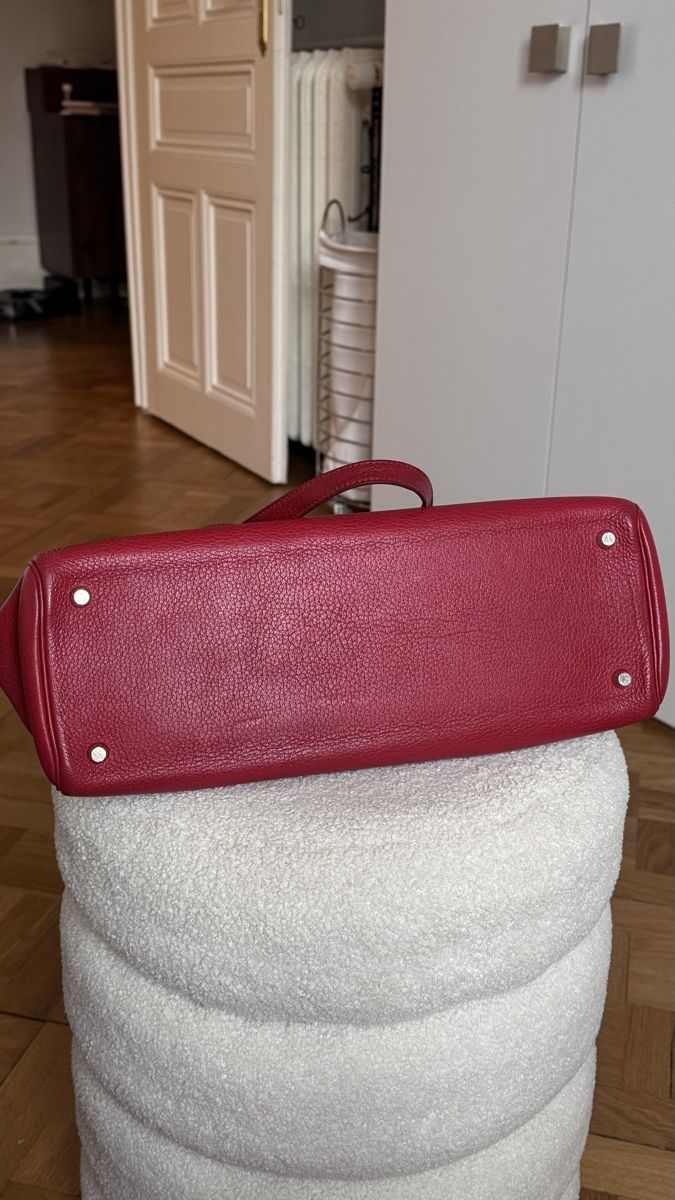 Hermès Borse da donna: Hermes red buffalo cabanas tote vintage – Usato da Genève venduto da val_5jbf 7