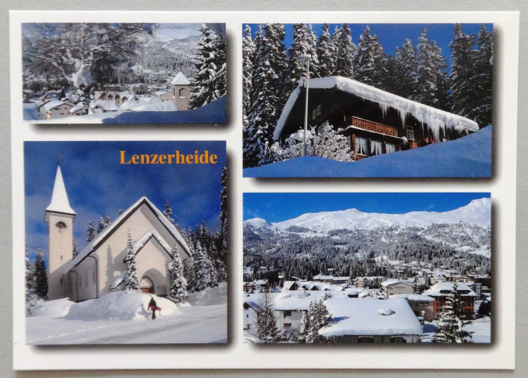 Cartoline postali: Lenzerheide 1476 m – Usato da Fétigny venduto da Billy2miny