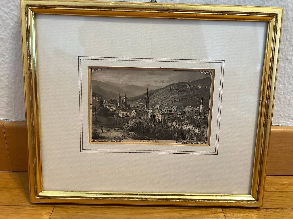 Incisioni: Stich der Stadt St. Gallen – Usato da Meggen venduto da ADcc12